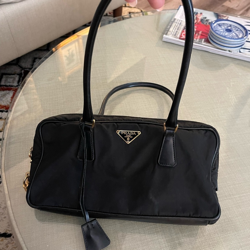Prada tessuto vintage shoulder bag